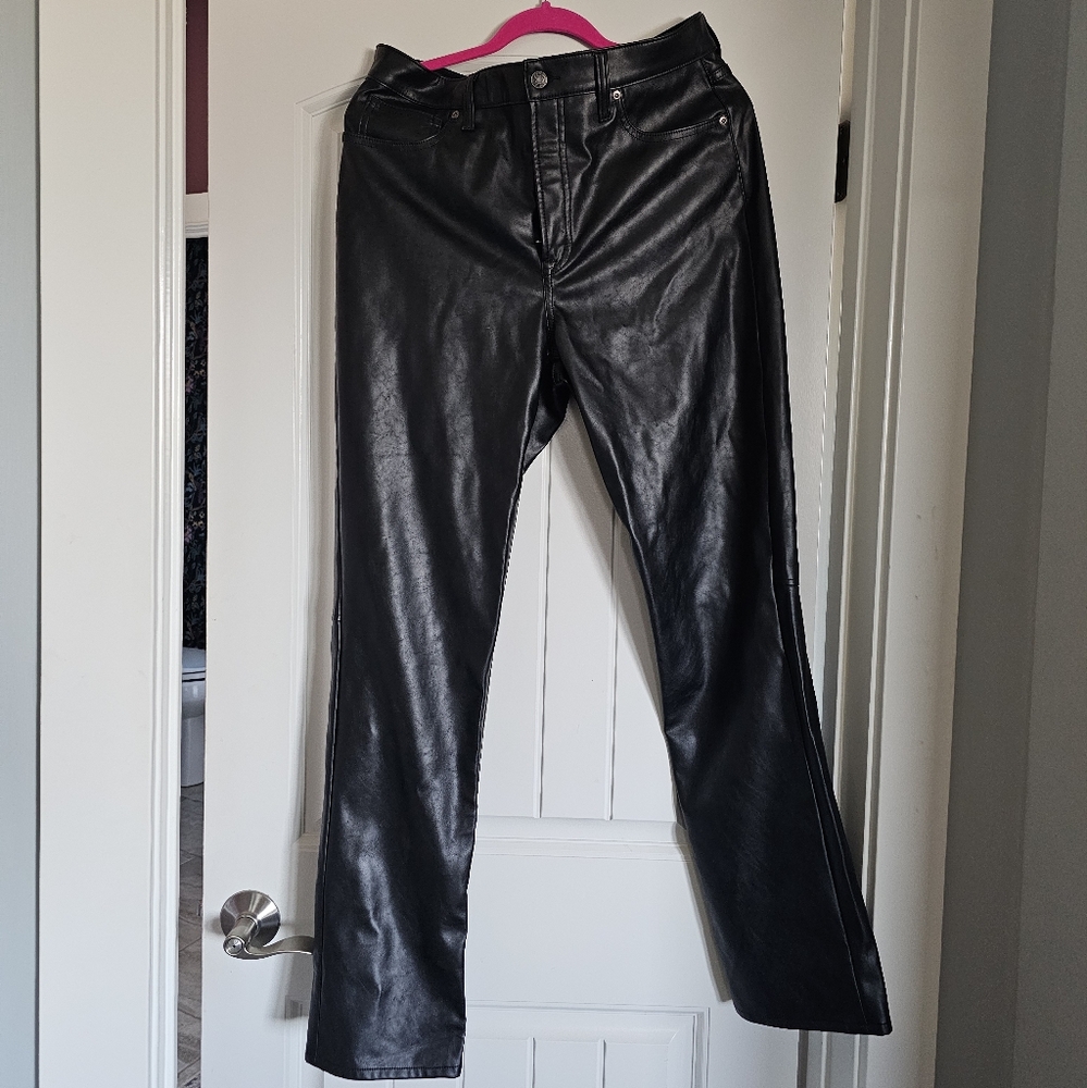 Gap Tall Faux Leather Pants